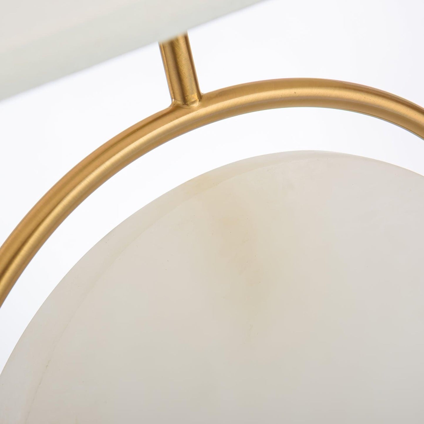 Roma White Alabaster Table Lamp