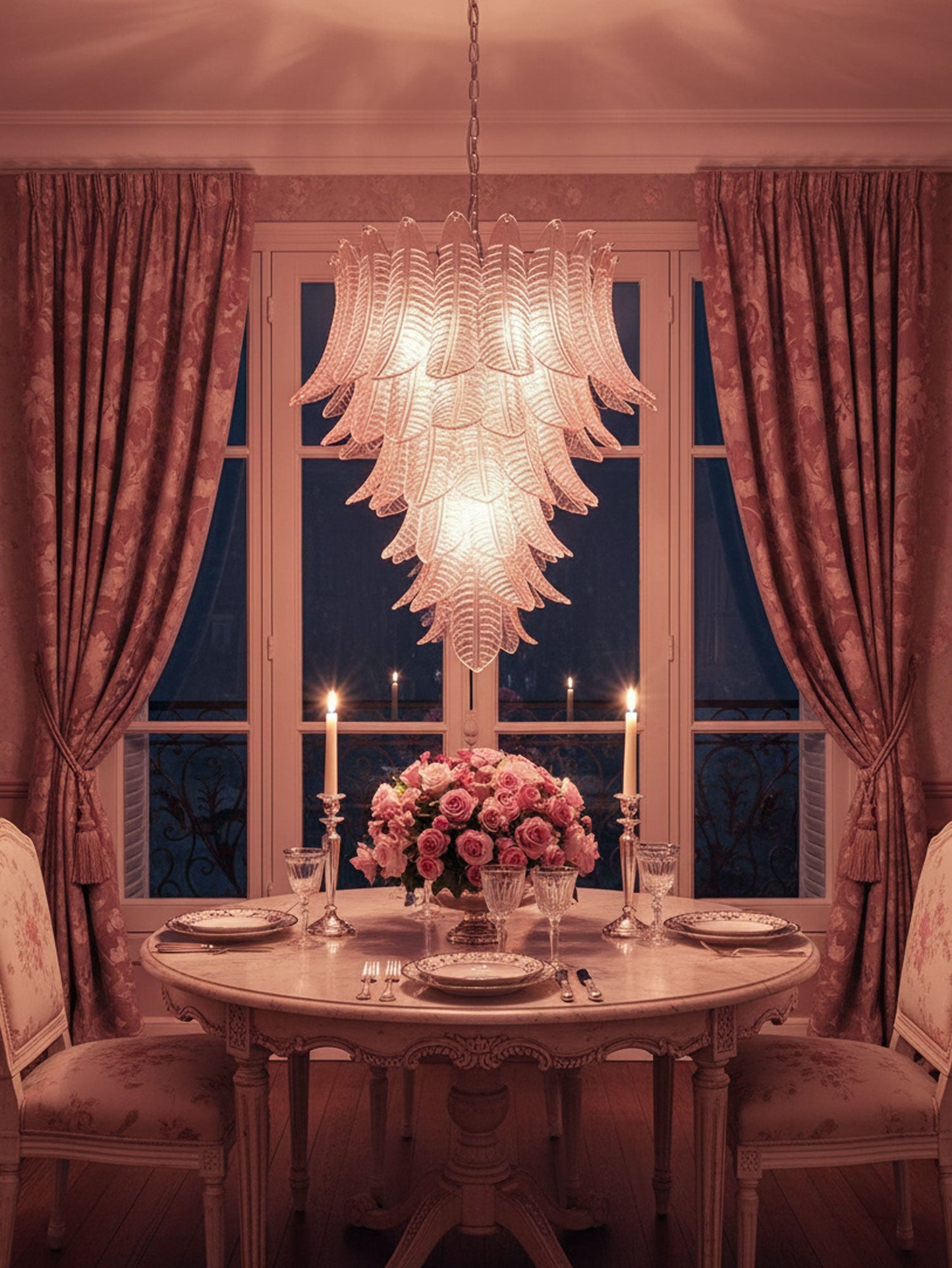 Rosalind Murano Chandelier
