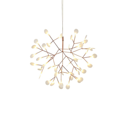 Rose Gold Firefly LED Chandelier
