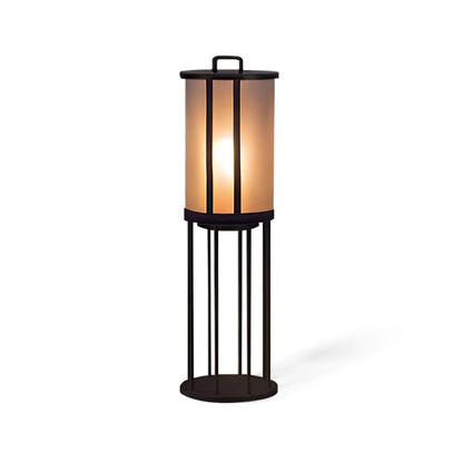 Round Pillar Acrylic Lantern Outdoor Lamp