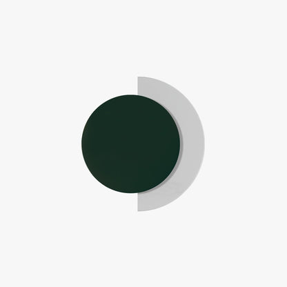 Rounded Abstract Art Sconce