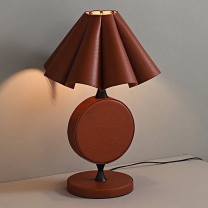 Saddle Stitch Table Lamp