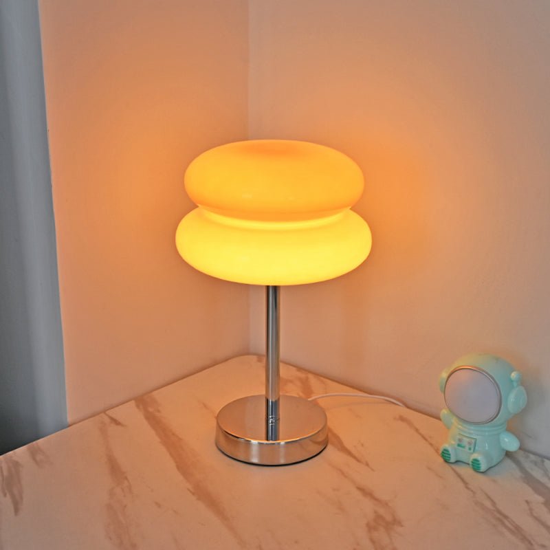 Saturn Glide Glass Table Lamp