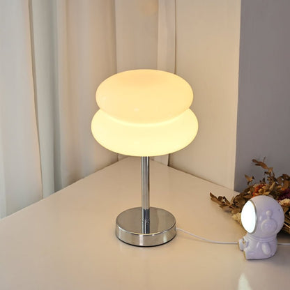 Saturn Glide Glass Table Lamp
