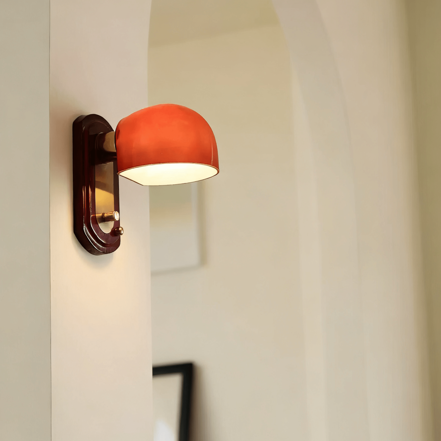 Scarlet Dome Wall Sconce