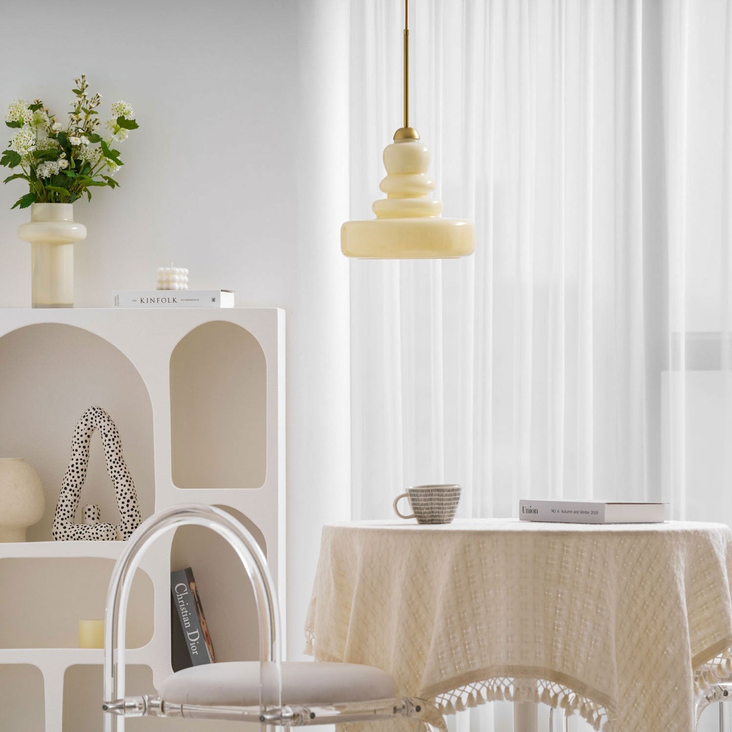 Schoolhouse Glass Pendant Light