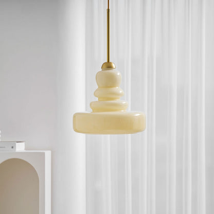 Schoolhouse Glass Pendant Light
