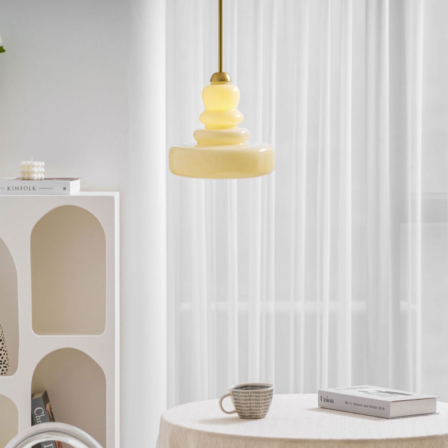 Schoolhouse Glass Pendant Light