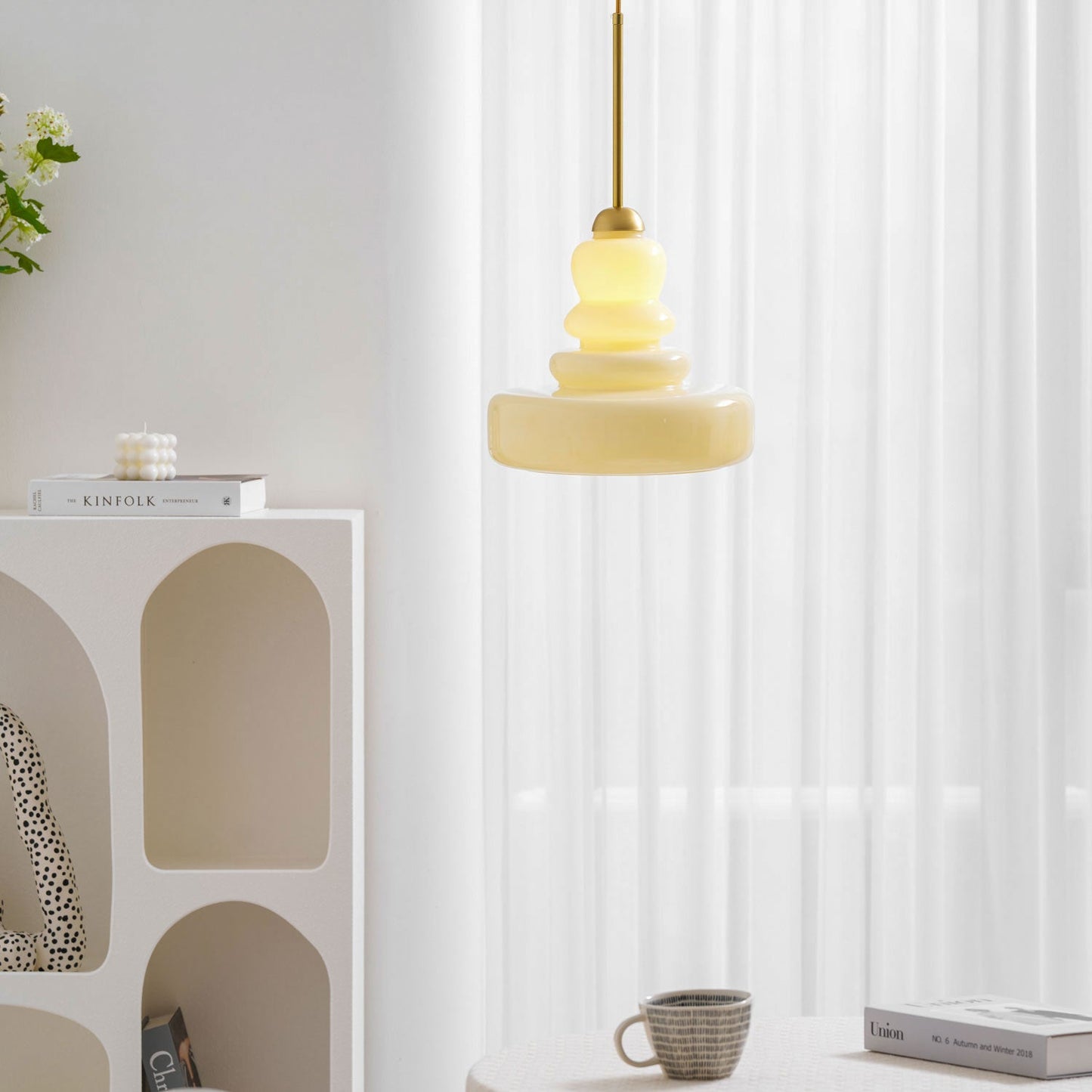 Schoolhouse Glass Pendant Light