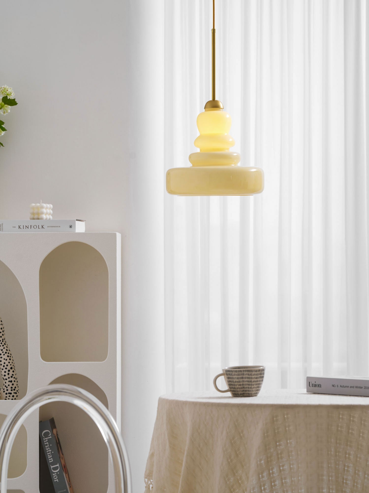 Schoolhouse Glass Pendant Light