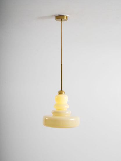Schoolhouse Glass Pendant Light