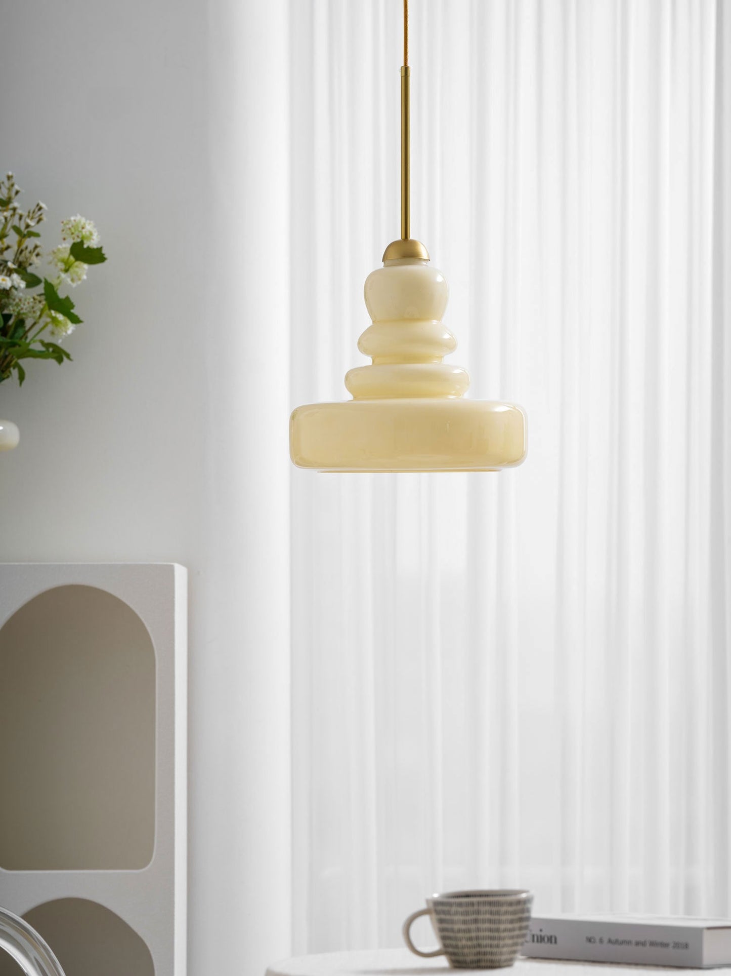 Schoolhouse Glass Pendant Light