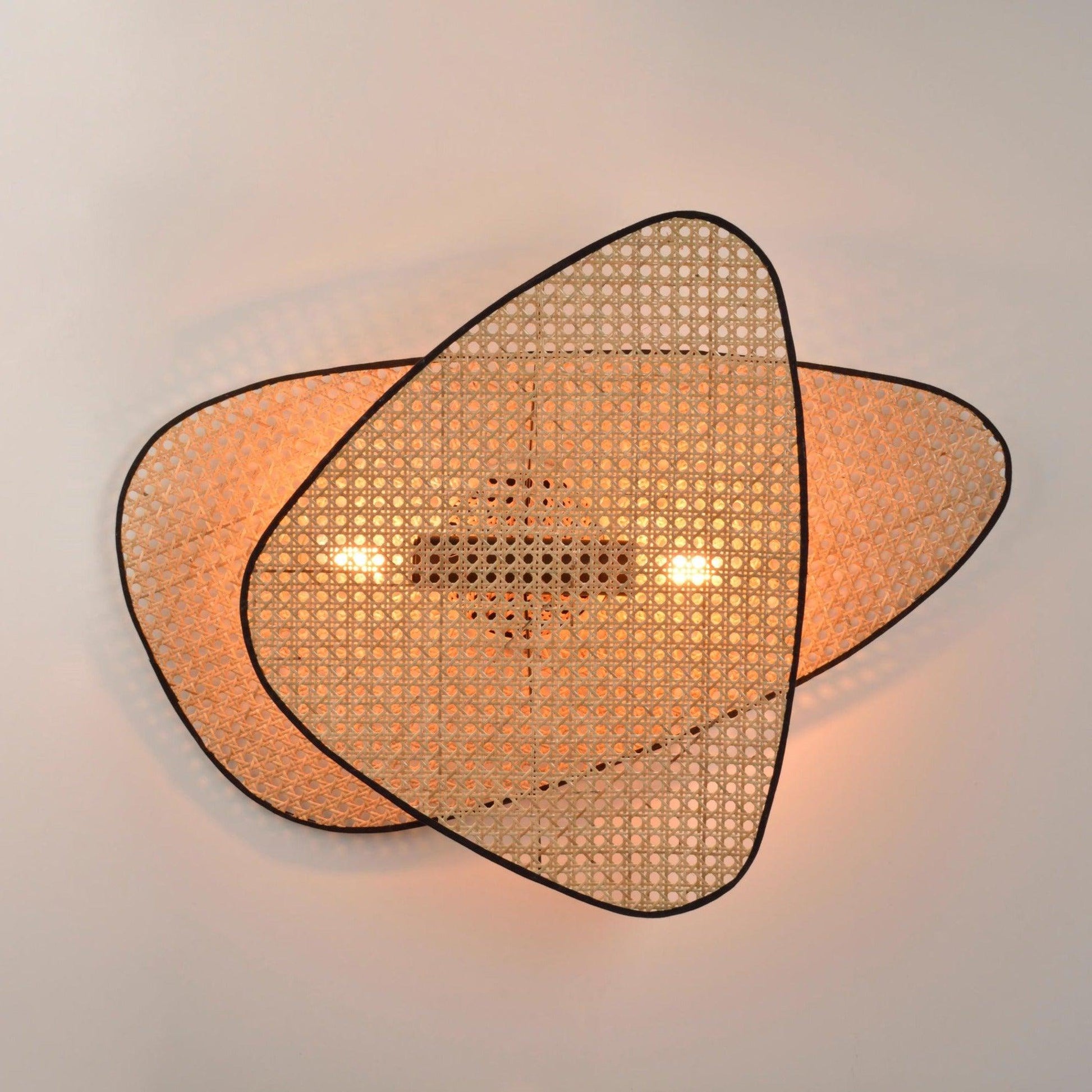 Screen Cannage Sconce