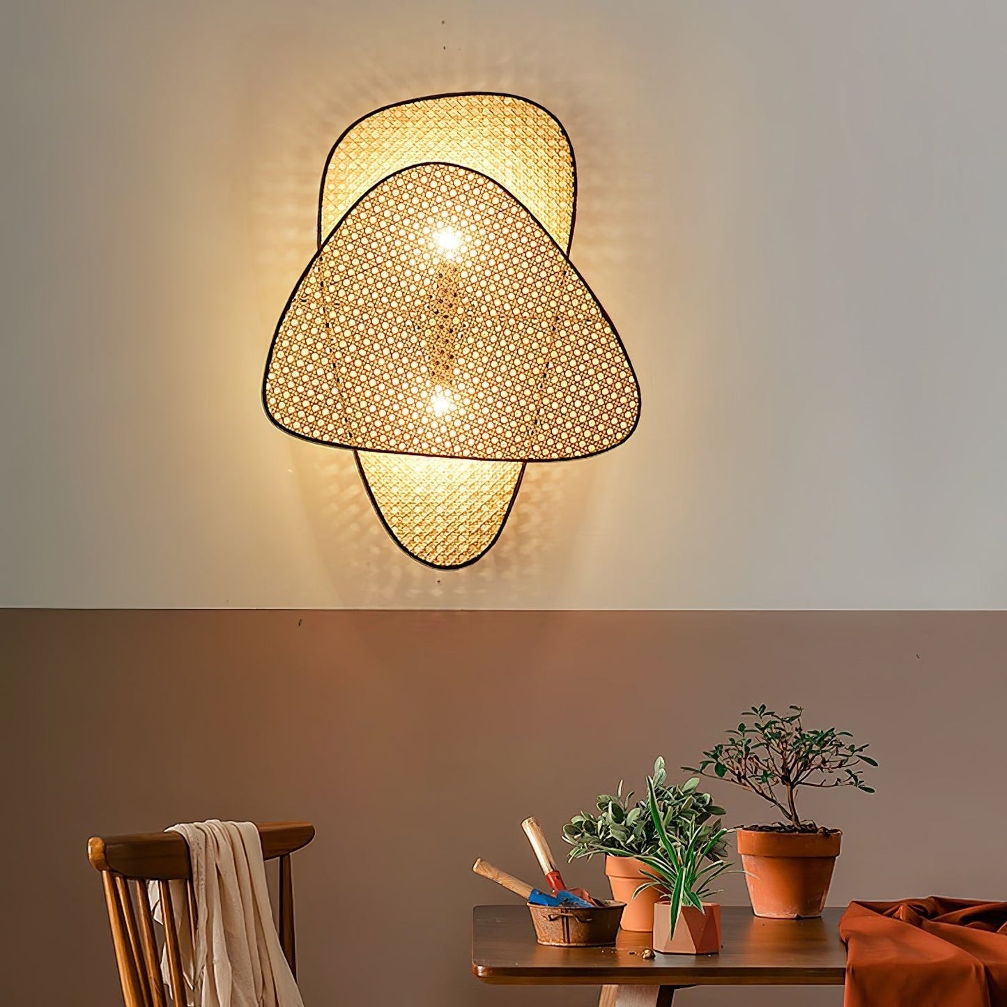 Screen Cannage Sconce