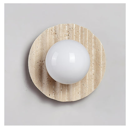 Selorar Travertine Wall Light