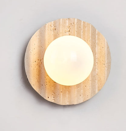 Selorar Travertine Wall Light
