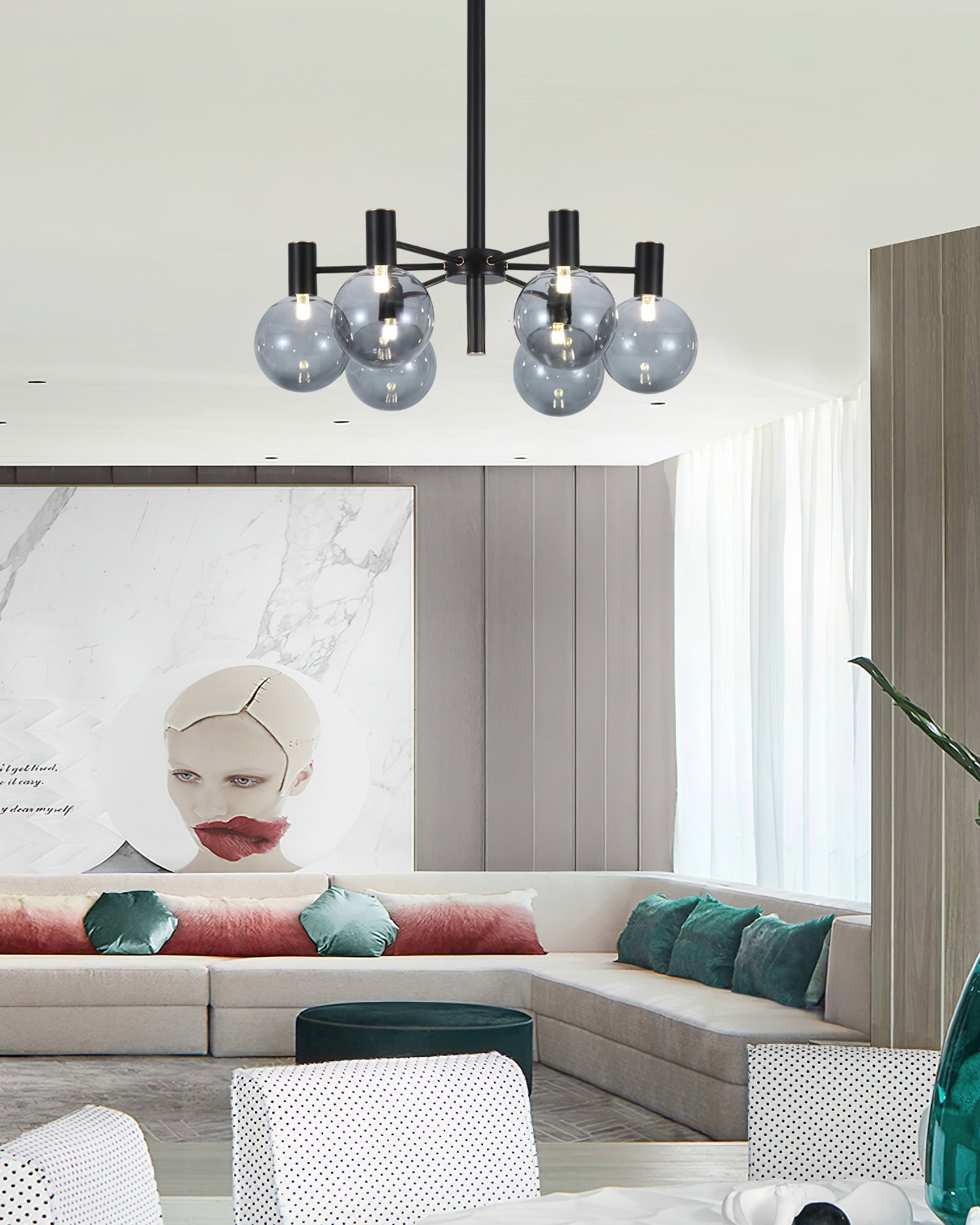 Selva Black Chandelier