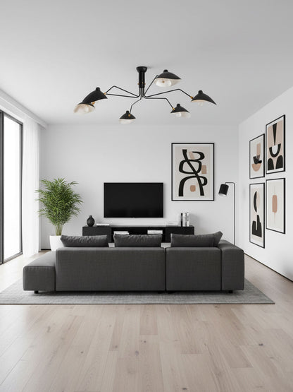Serge Mouille Ceiling Light A