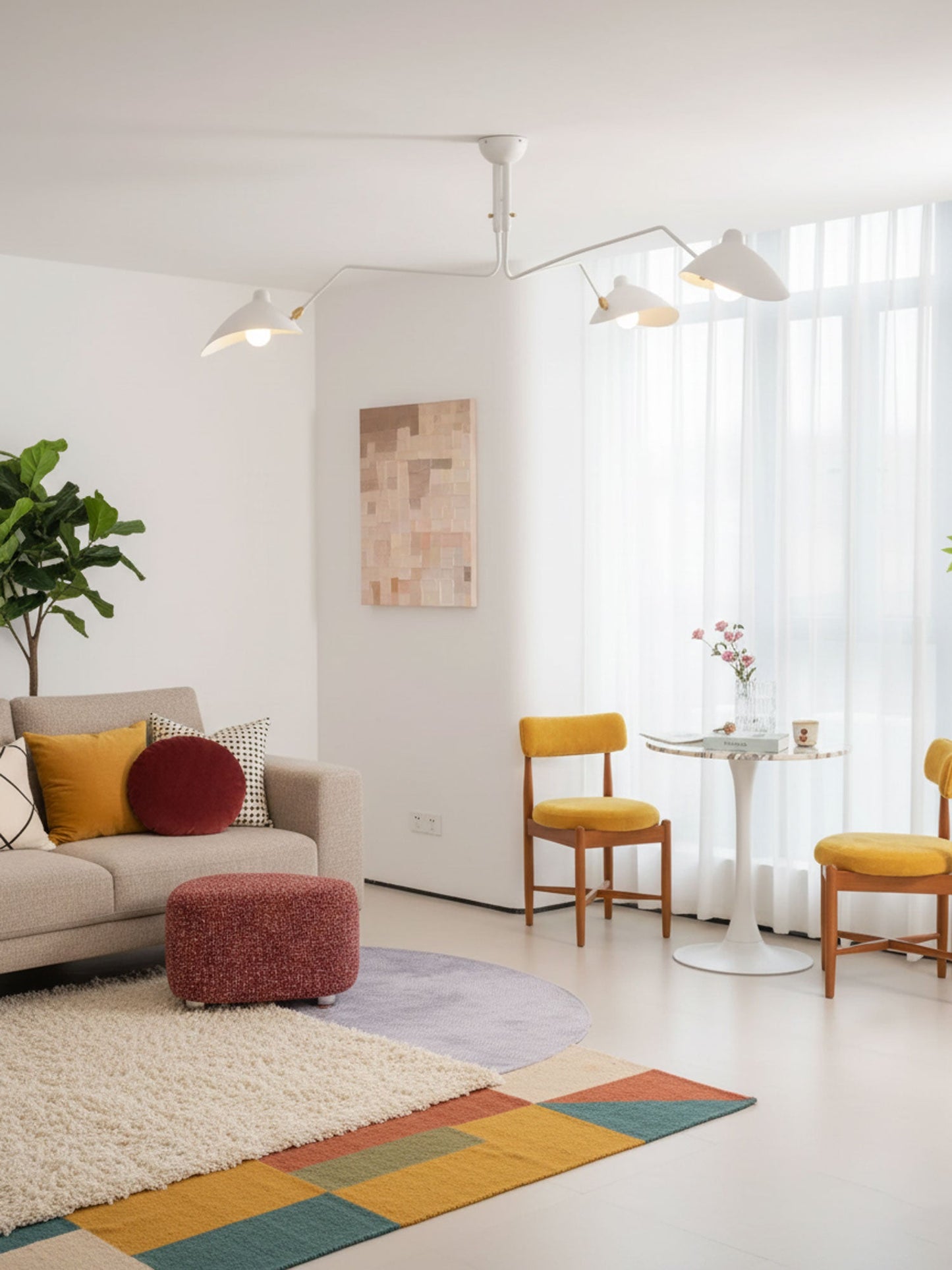 Serge Mouille Ceiling Light A