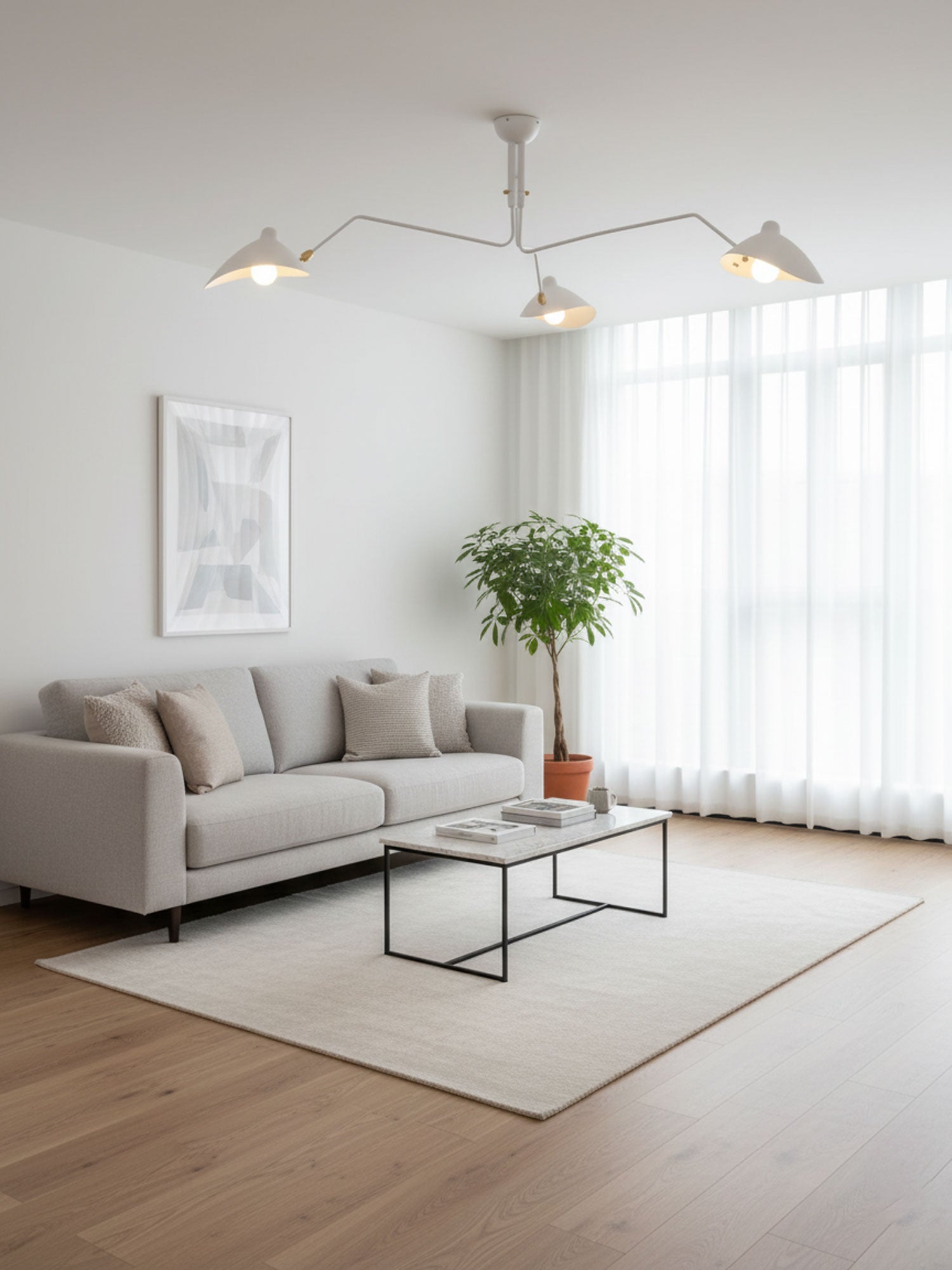 Serge Mouille Ceiling Light A