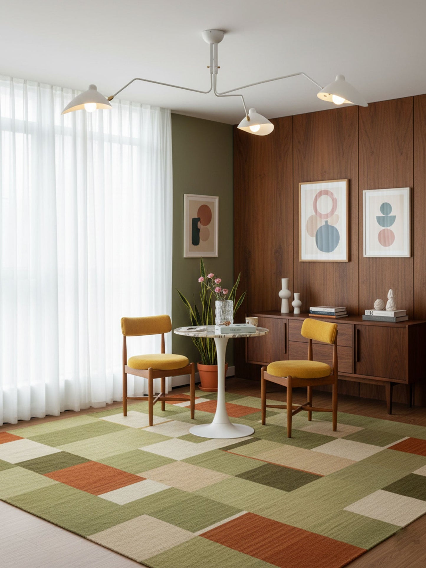 Serge Mouille Ceiling Light A