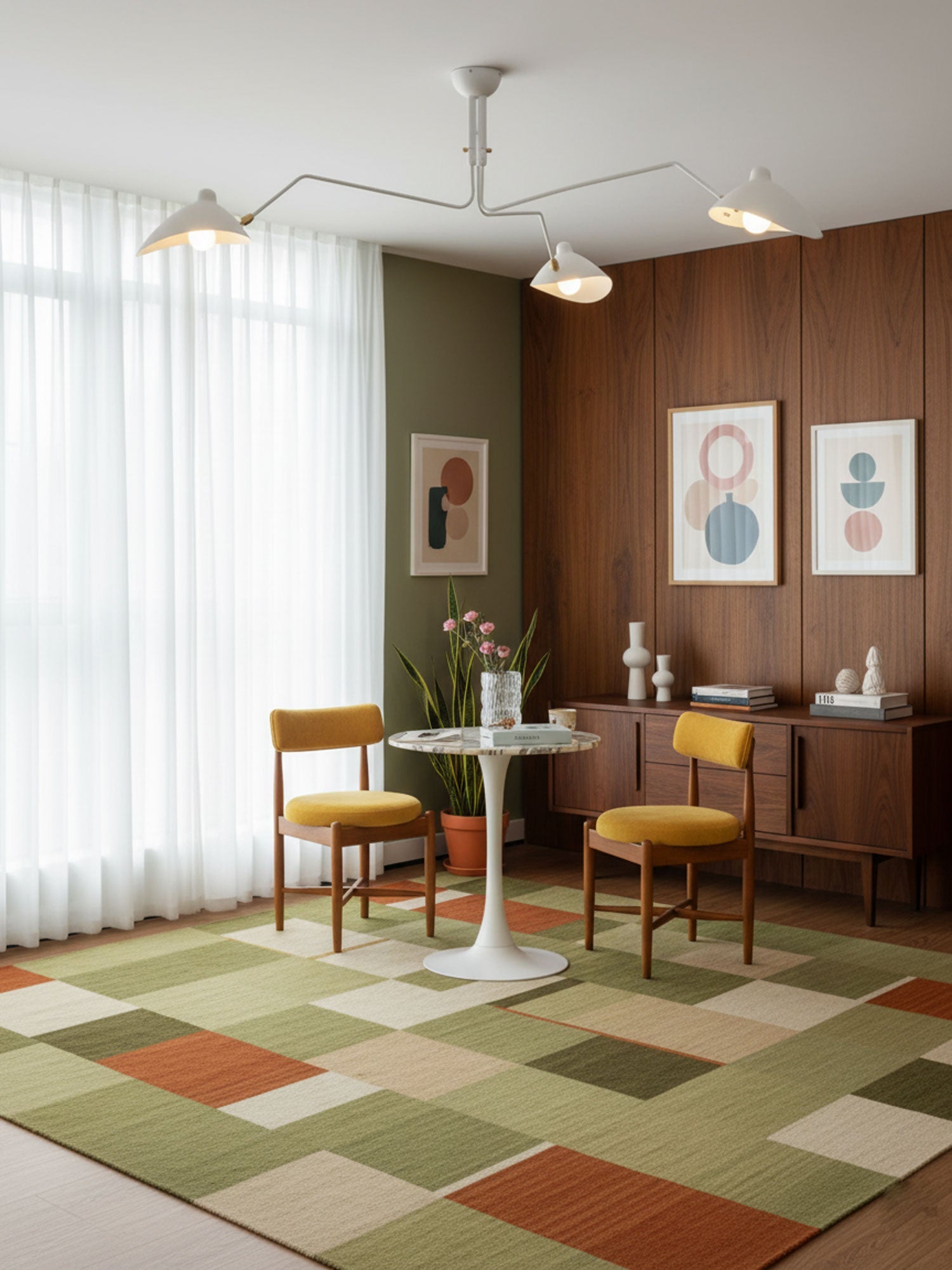 Serge Mouille Ceiling Light A