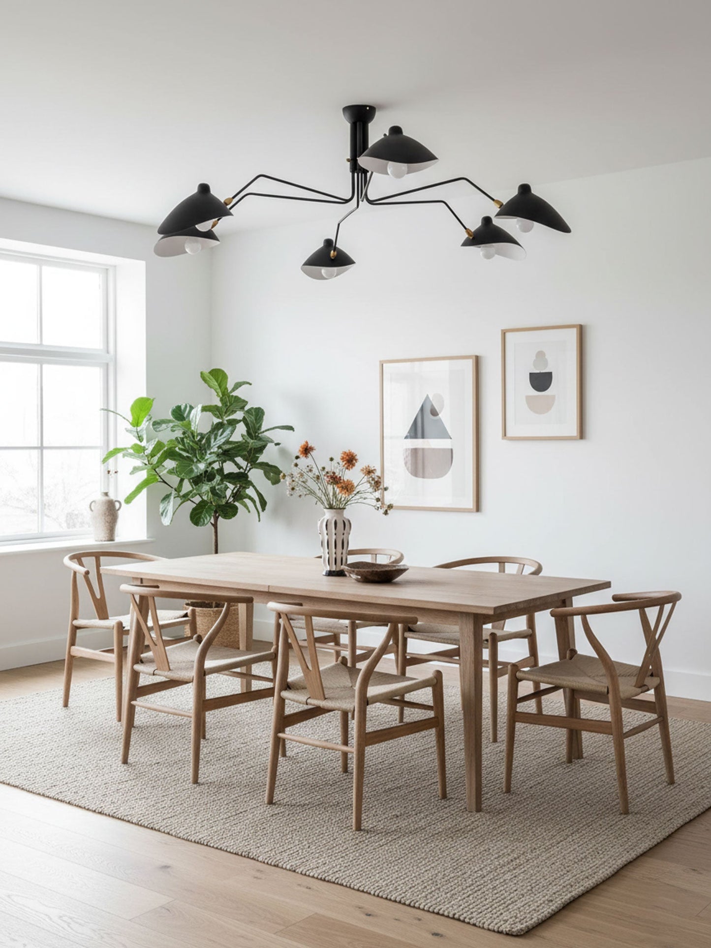 Serge Mouille Ceiling Light A