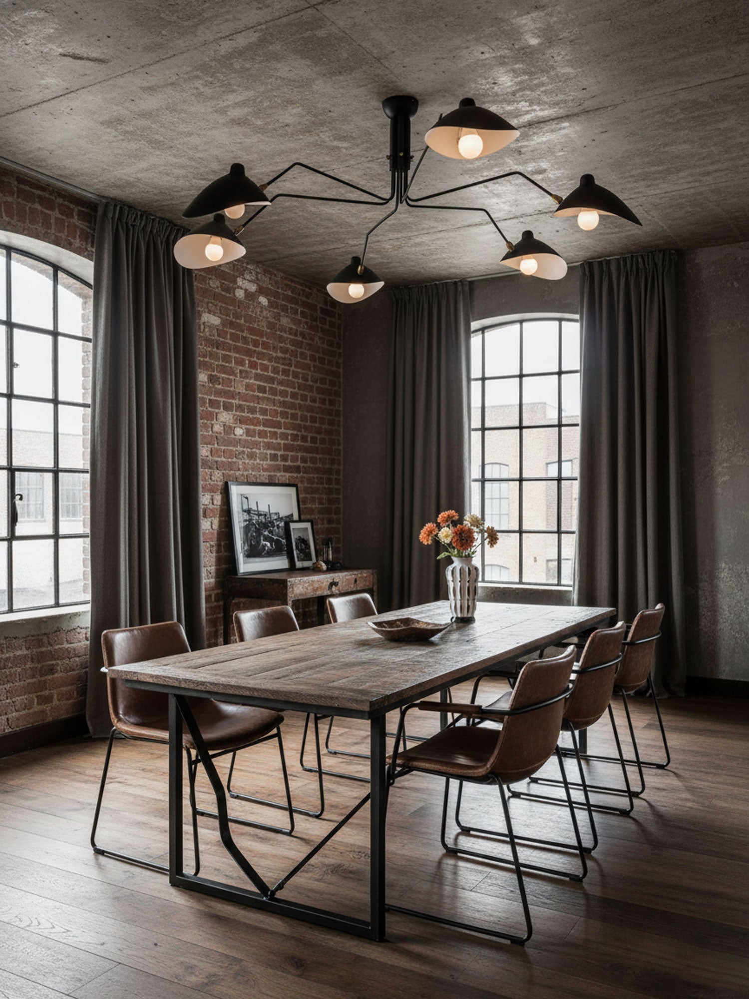 Serge Mouille Ceiling Light A