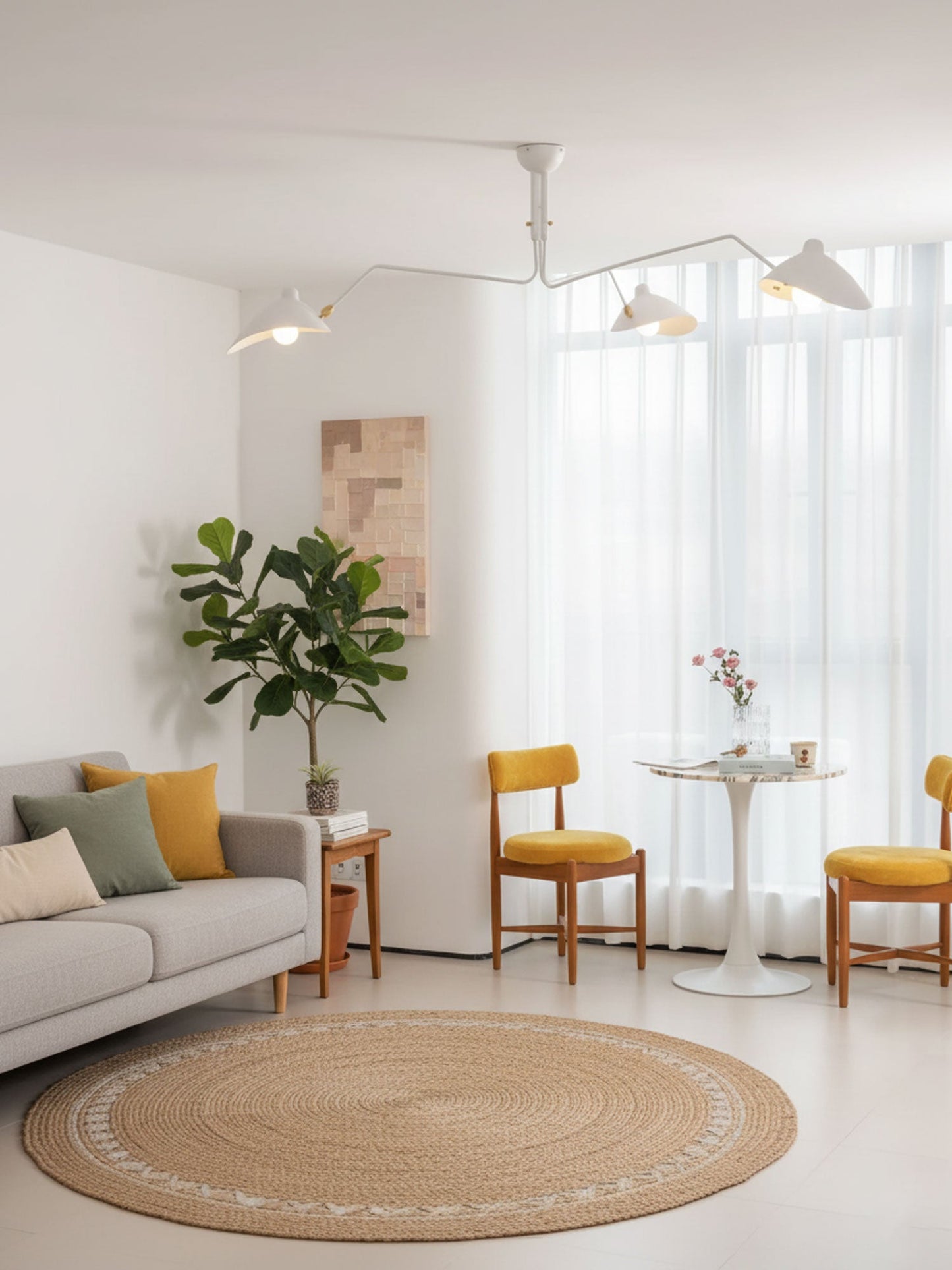 Serge Mouille Ceiling Light A