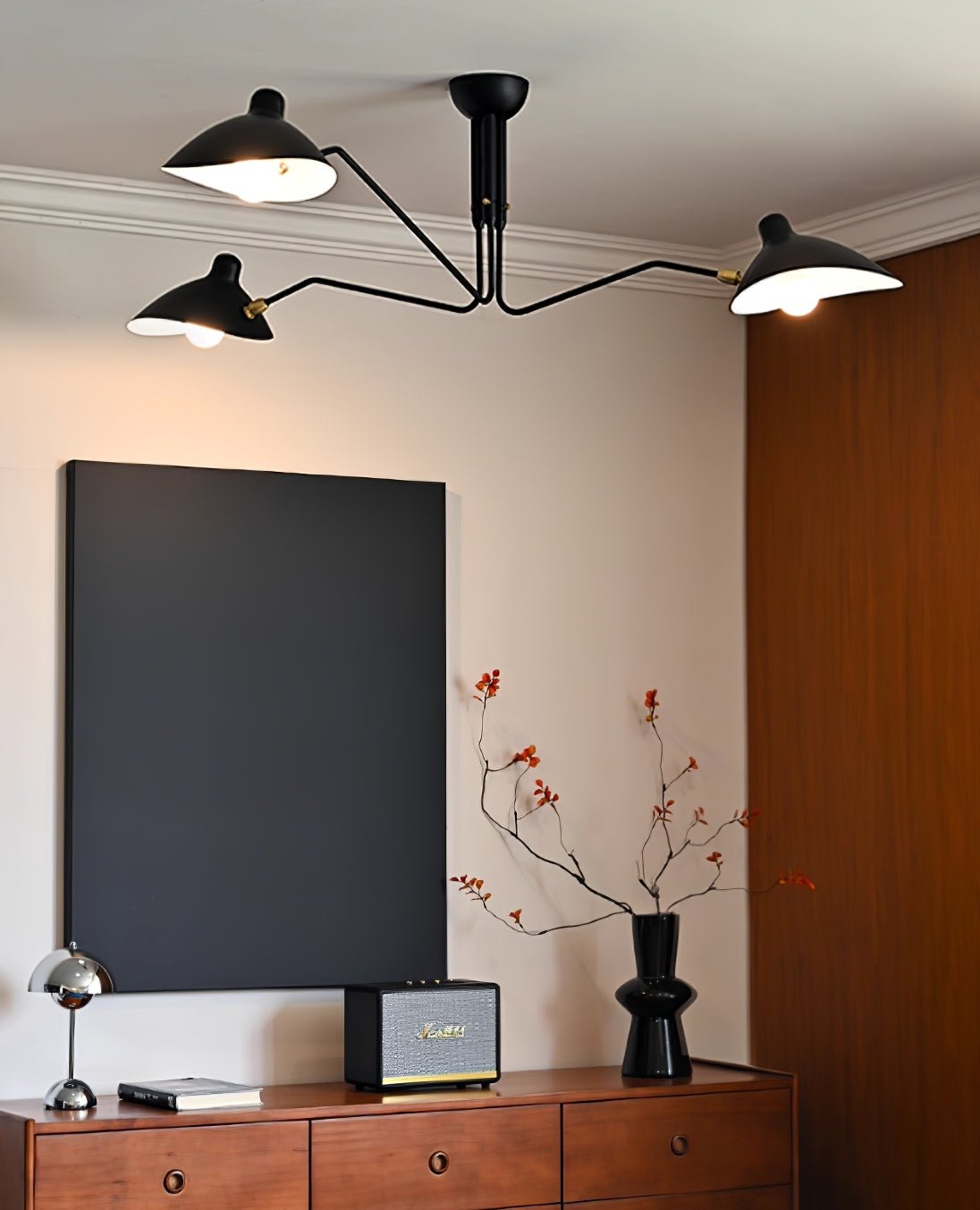 Serge Mouille Ceiling Light A