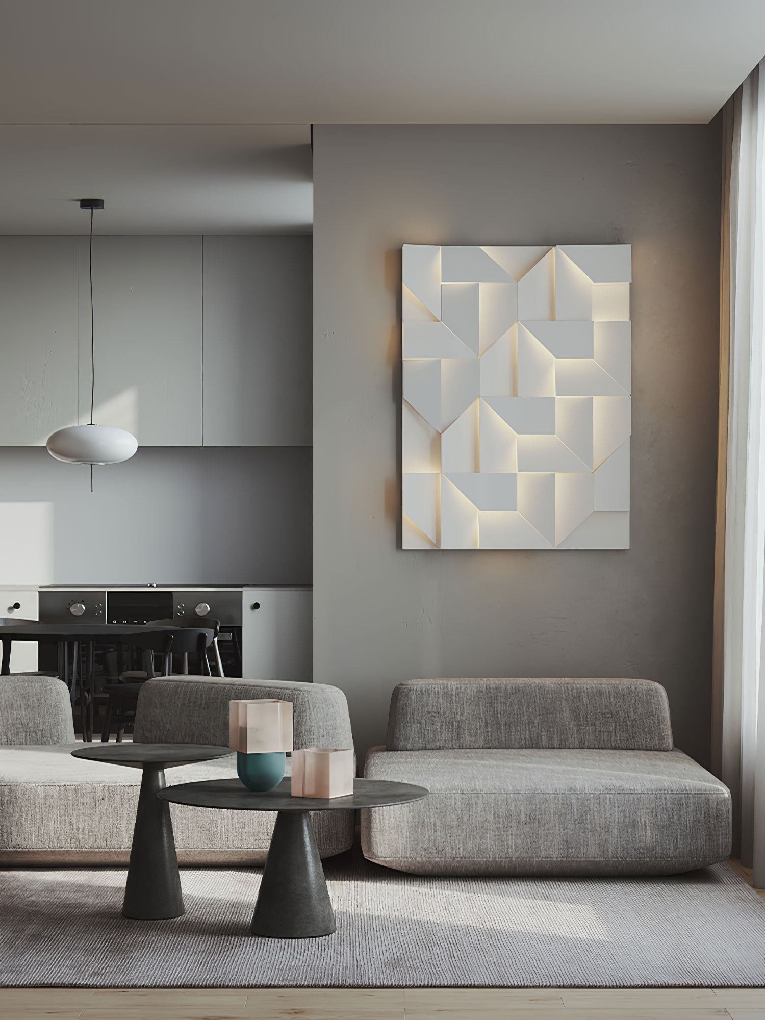 Shadows Grand Plug-in Sconce