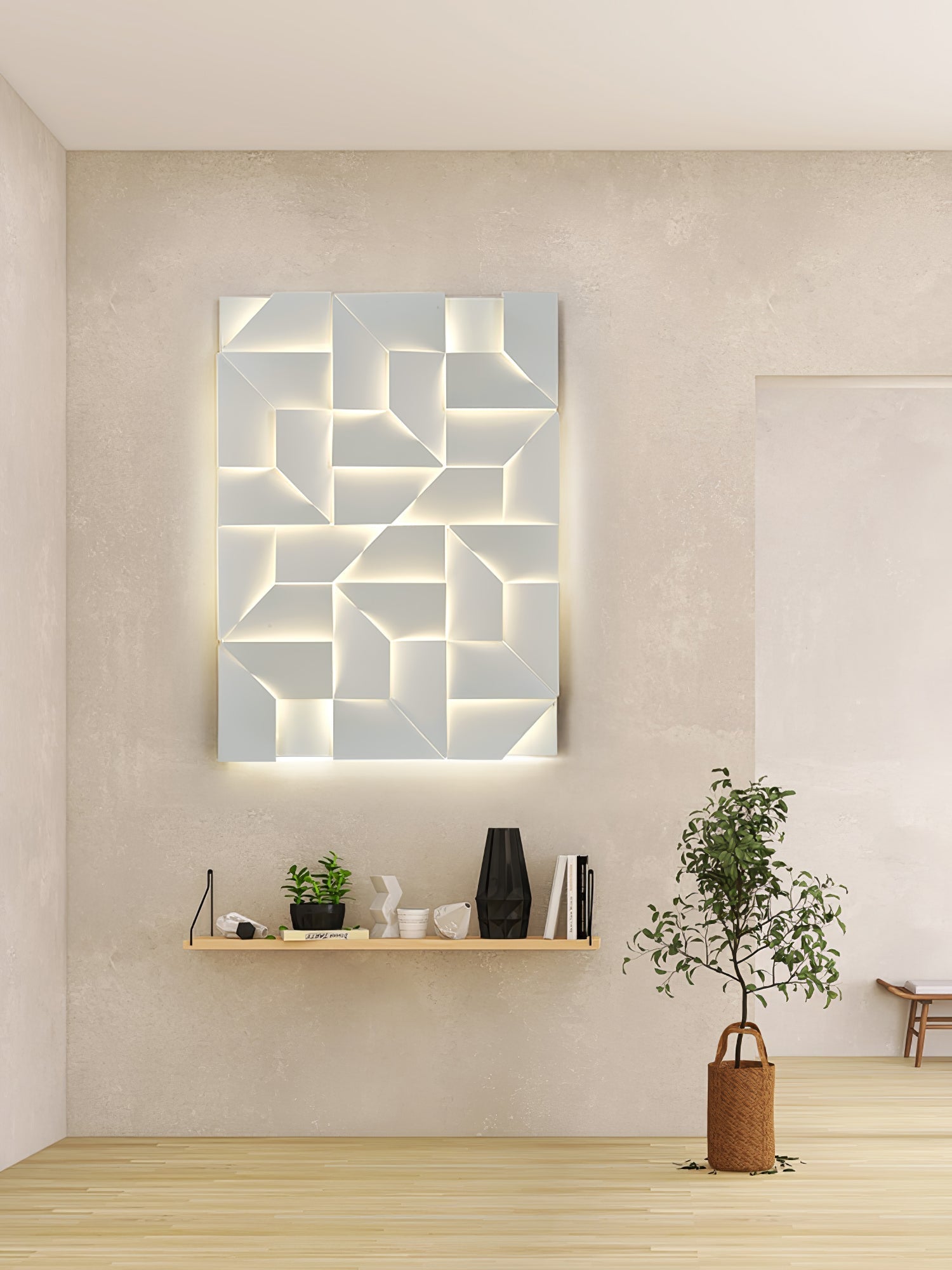 Shadows Rechargeable Grand Sconce