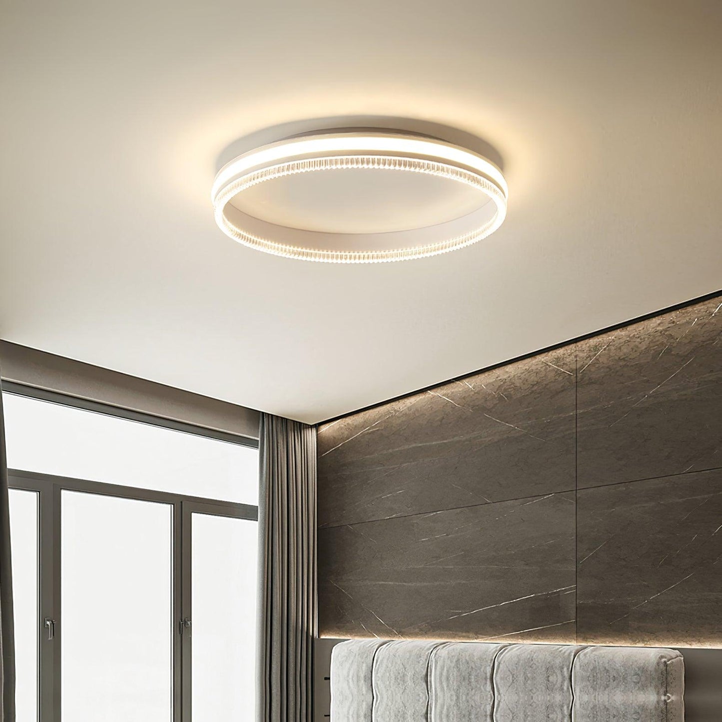 Simple Acrylic Ring Ceiling Light