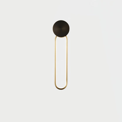 Simple Elliptical Wall Sconce