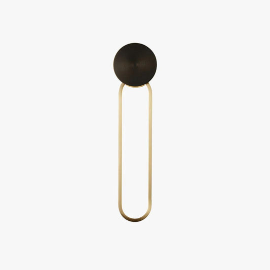 Simple Elliptical Wall Sconce