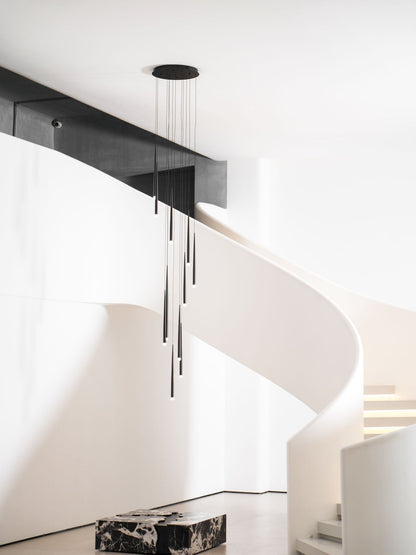 Slender Cone Chandelier