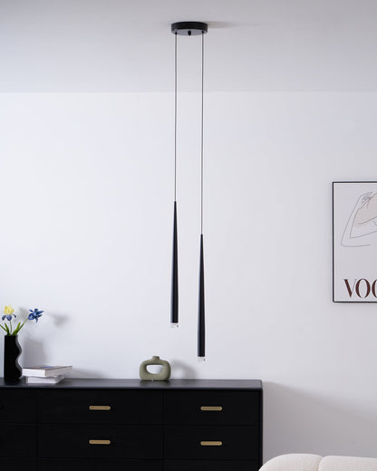 Slender Cone Chandelier