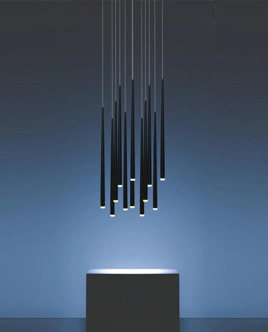 Slender Cone Chandelier