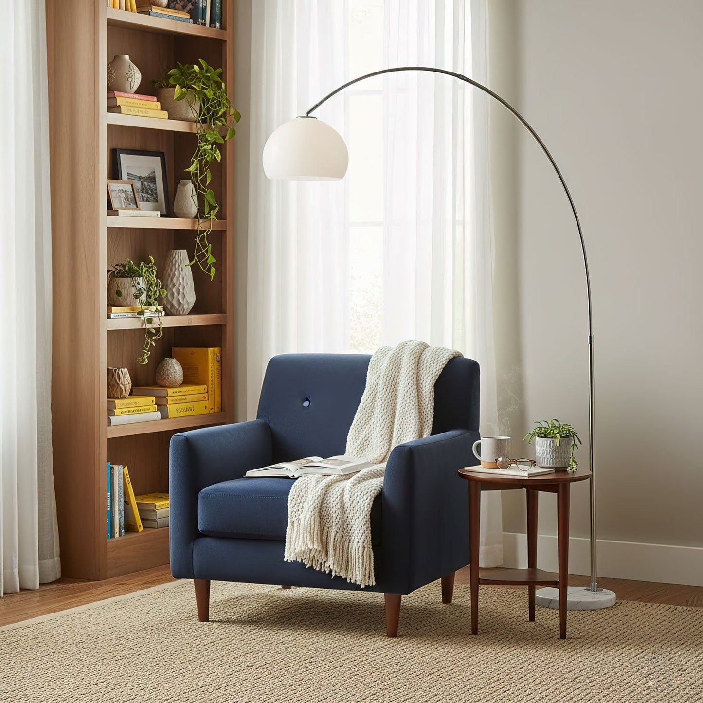 Sneedville Arched Floor Lamp