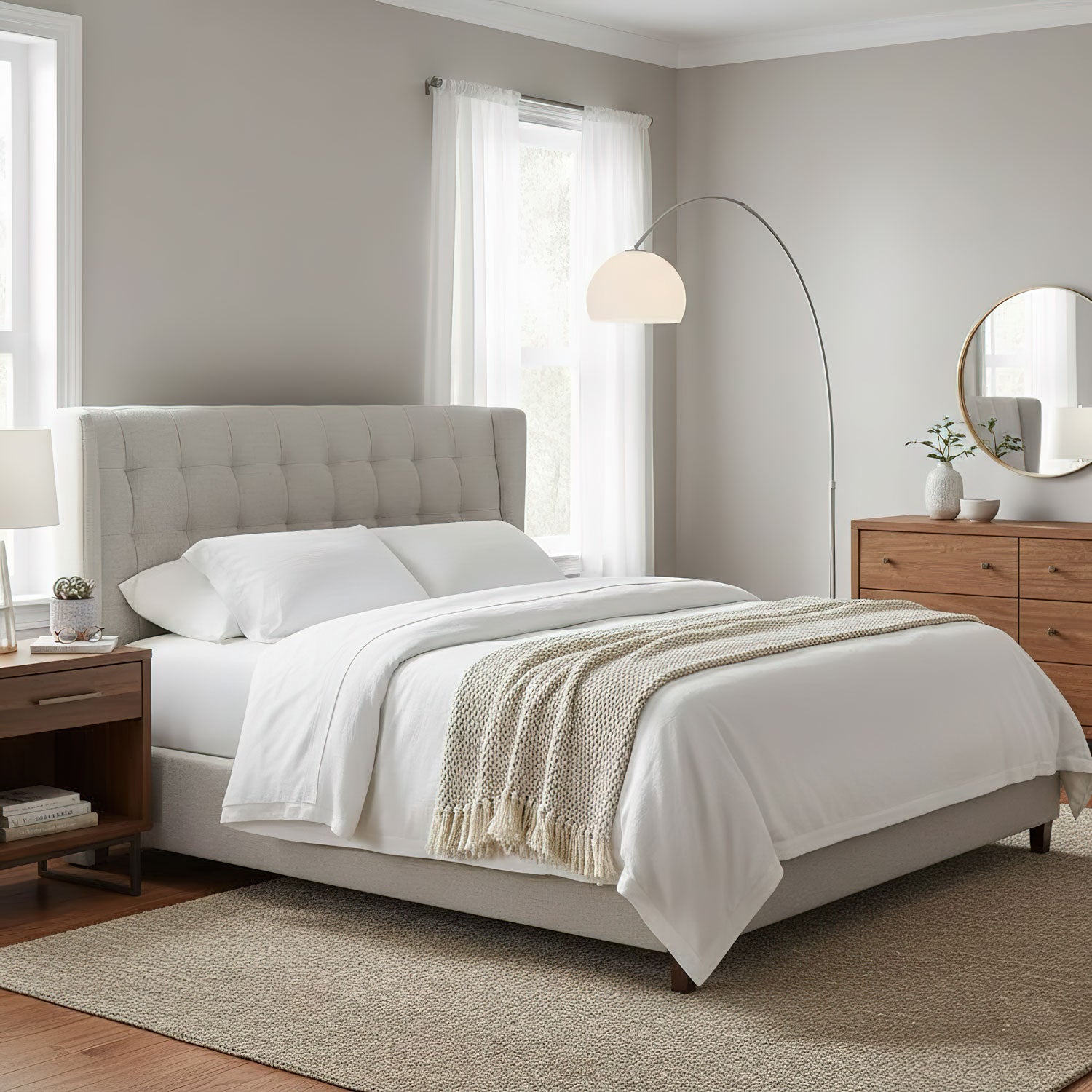 Sneedville Arched Floor Lamp