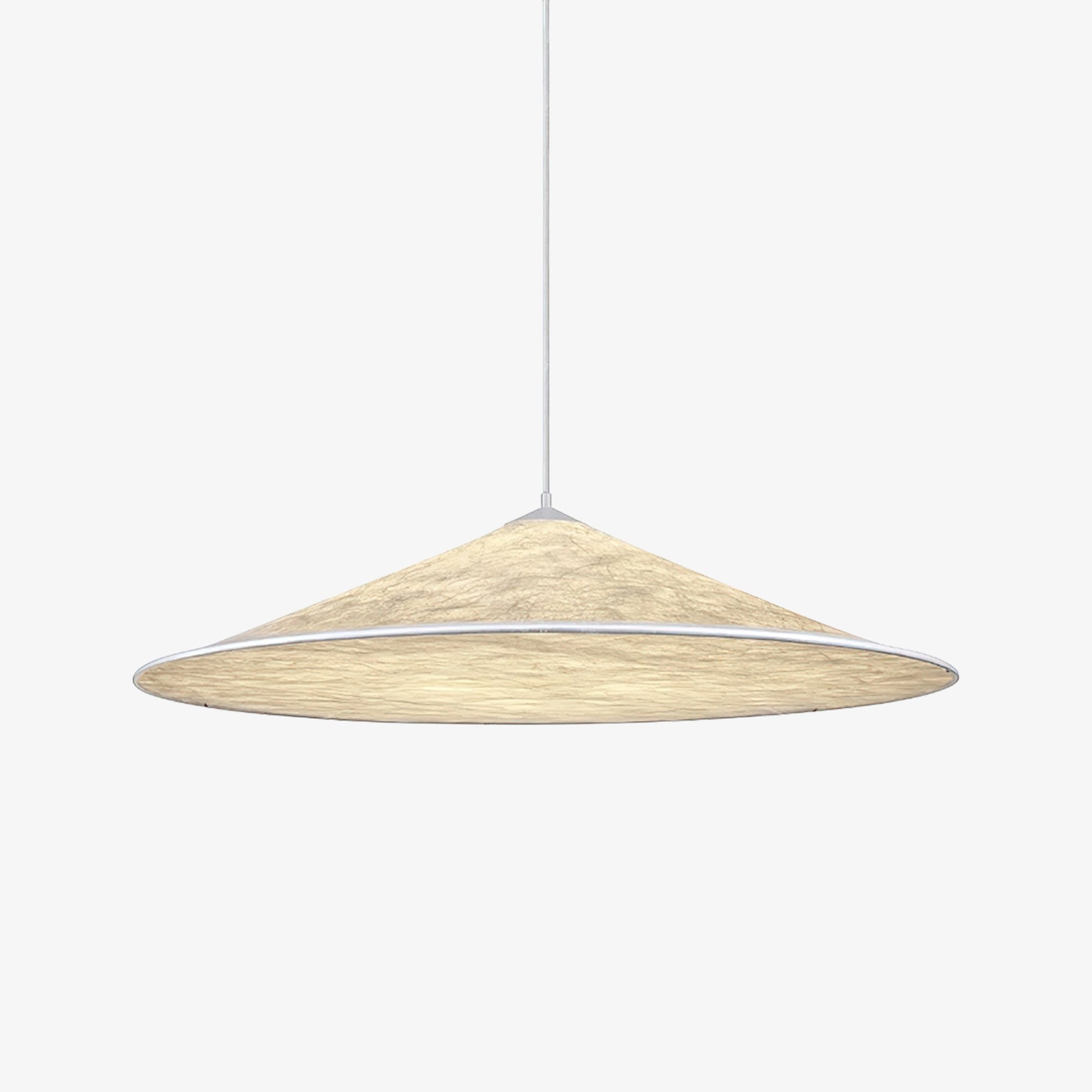 Solara Disc Silk Pendant Lamp