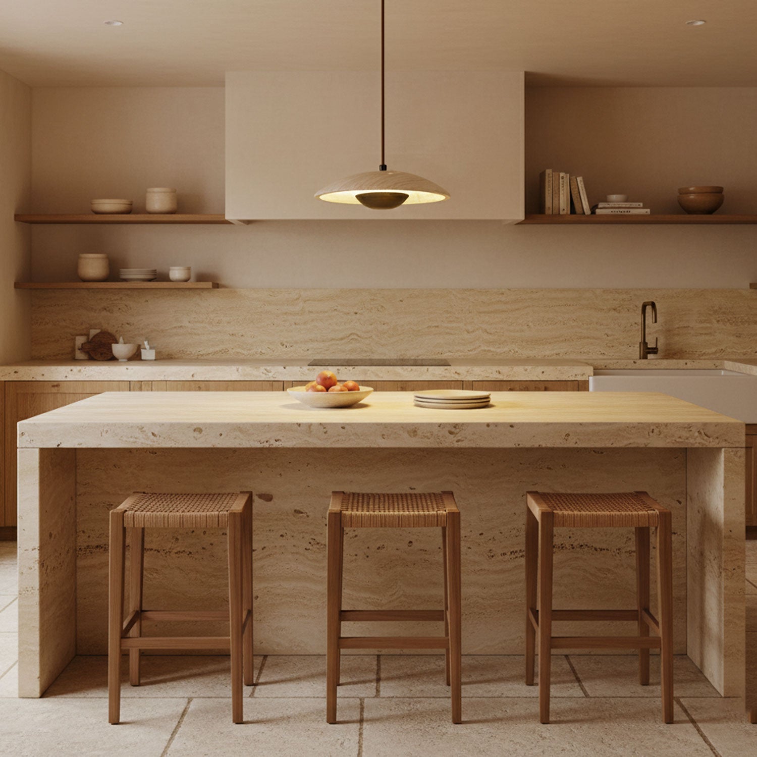 Solara Wood Pendant Lamp