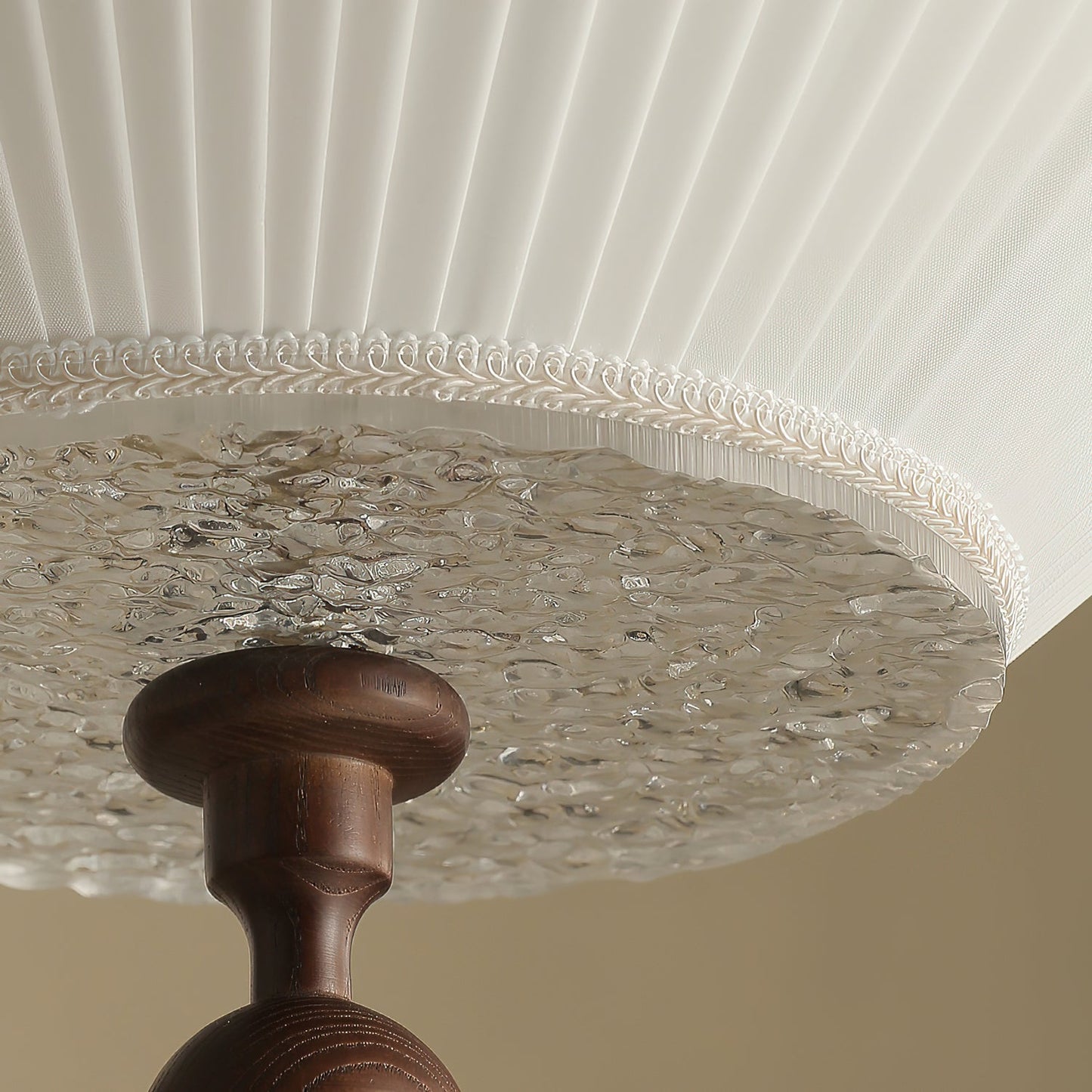Solaria Pleated Pendant Light