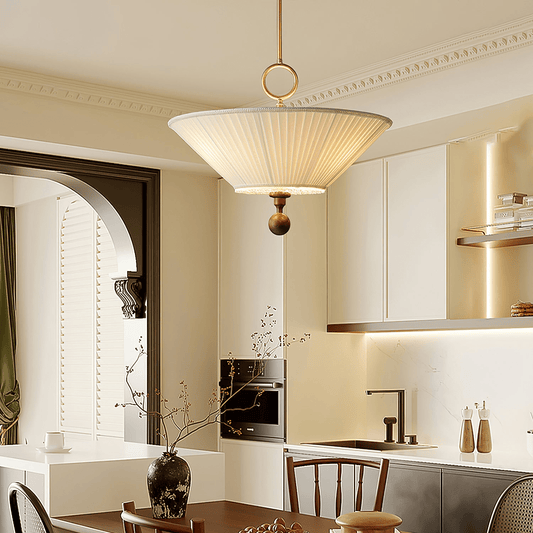 Solaria Pleated Pendant Light