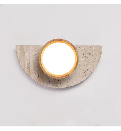 Soleners Travertine Wall Light
