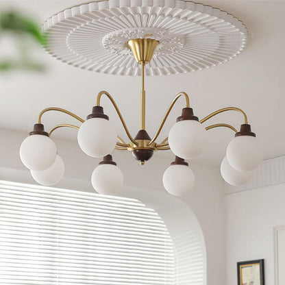 Solid Wood Magic Bean Chandelier