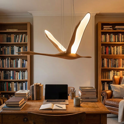 Solitude Crane Pendant Lamp