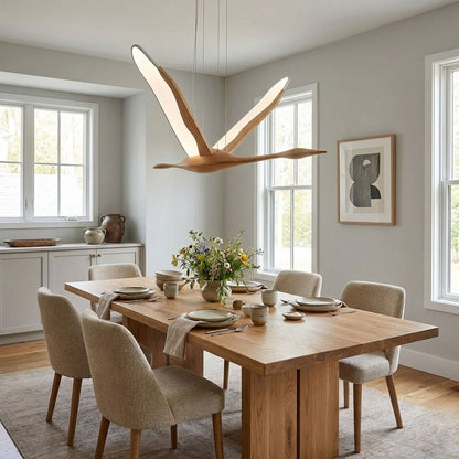 Solitude Crane Pendant Lamp