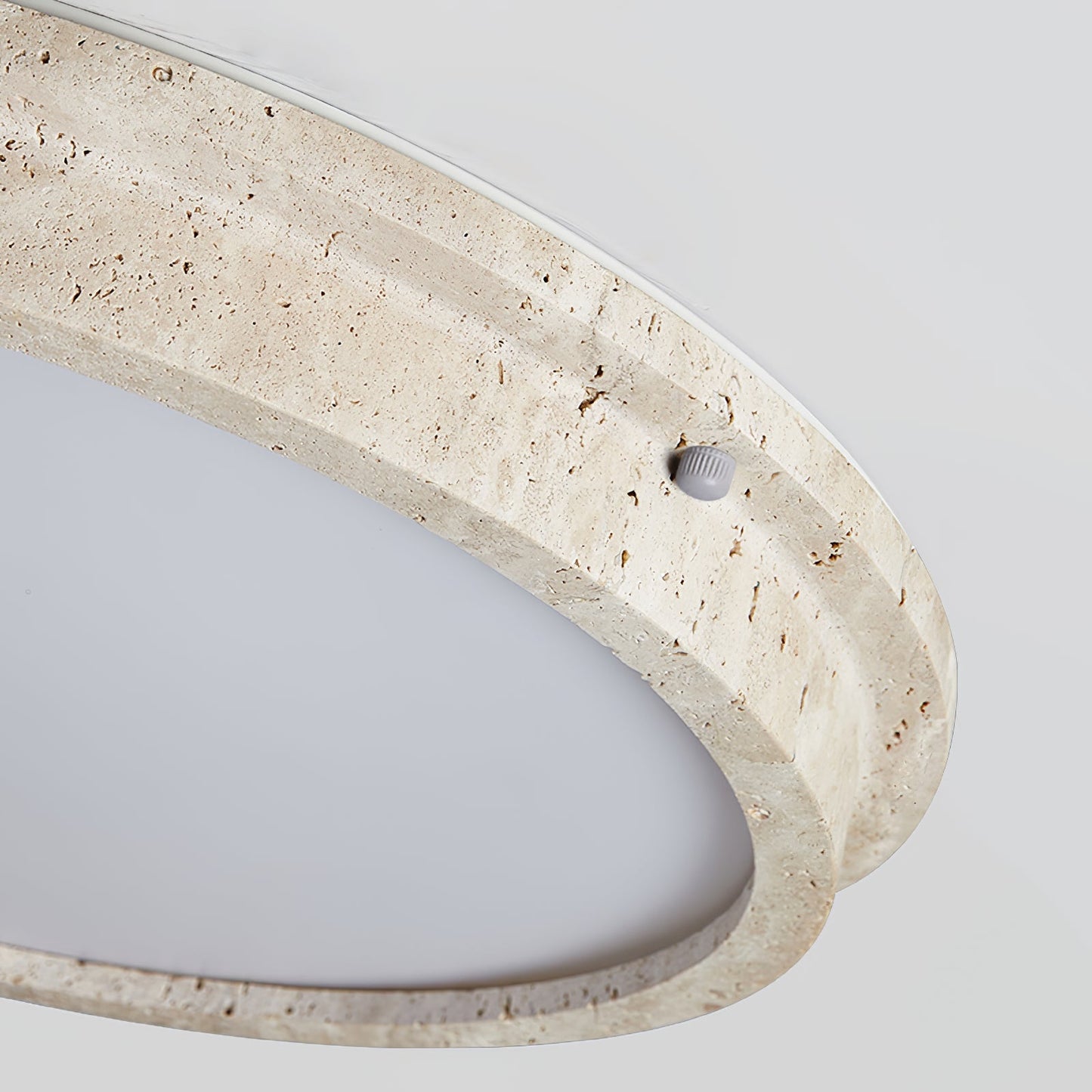 Soren Travertine Ceiling Lamp