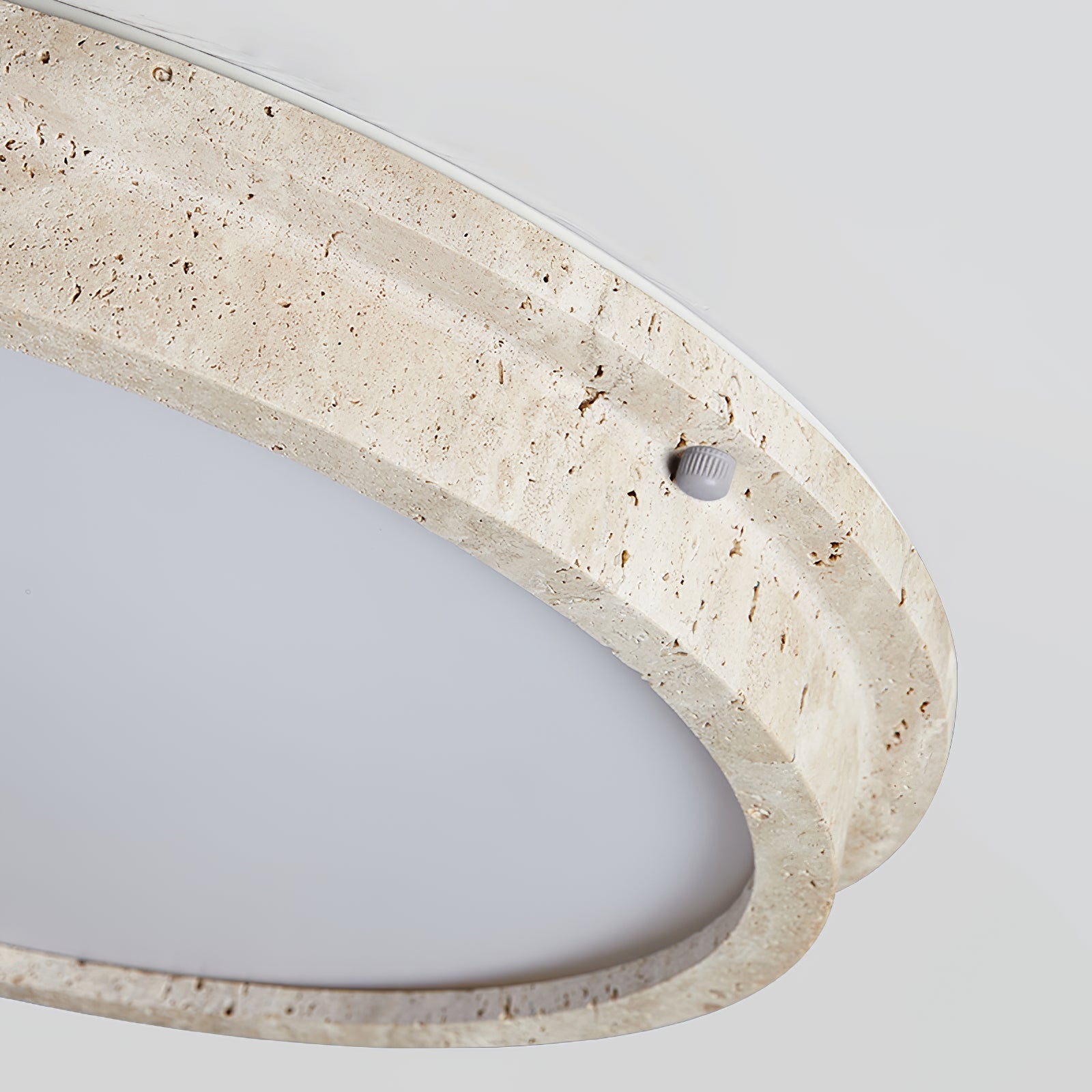 Soren Travertine Ceiling Lamp